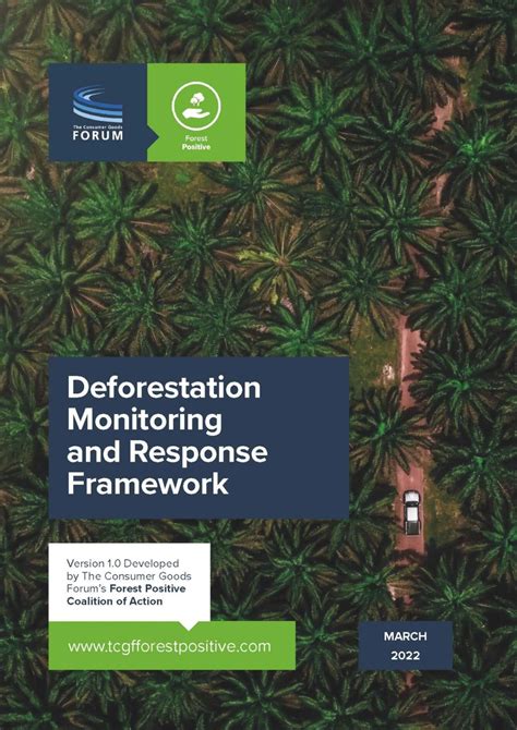 MONITORING FRAMEWORK – dEFOREsTATION/ 